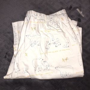 NWT Polar Bear PJ Pants